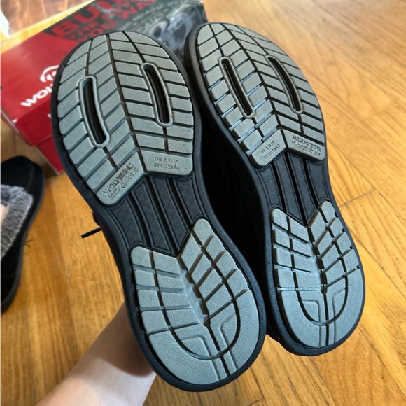 Women’s work comp toe non slip shoes - Picture 2 of 12